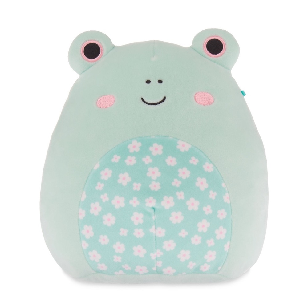 NWT 8” Fritz the Frog with Floral Belly Easter Squishmallow